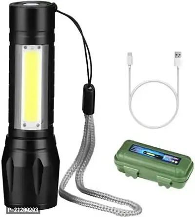 USB Charging Led Water Proof DP Torch-thumb0