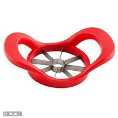 Essential Red Stainless Steel Apple Cutter Slicer-thumb0