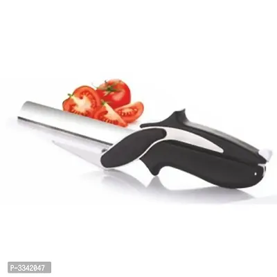 Essential Black Stainless Steel Clever Cutter-thumb0