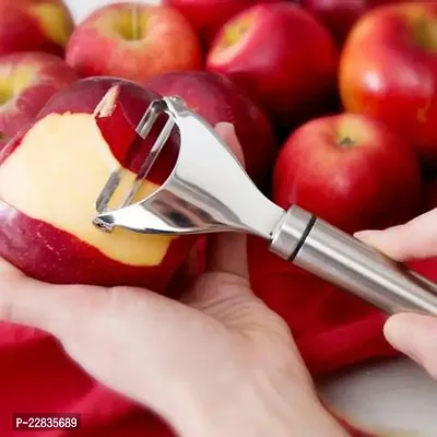 Stainless Steel Smooth Double-edged Peeler for Fruits  Vegetables with Swivel Blades-thumb5