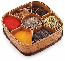 Multipurpose Spice Rack, Masala Box, Dry Fruit Container, Dry Fruit Box,Utility Box-thumb2