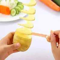 Stainless Steel Tornado Potato Spiral Cutter Slicer Chips-thumb4