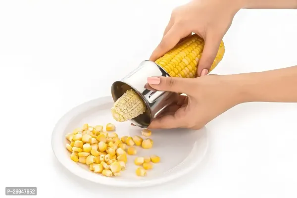 Corn Peeler  Manual Portable Mini Circular Shaver Threshing, Kitchen Gadgets Set-thumb0