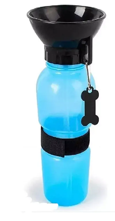 Ozas Online Water Dispenser Bottle Sipper Portable Aqua Outdoor Travel Water Bottle Bowl