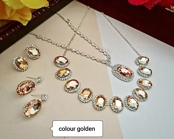 Trendy Alloy Jewelry Set For Women