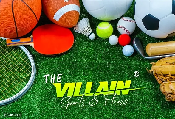 THE VILLAIN Wind Tennis Cricket Balls (Pack of 6) (Yellow) | Long-Lasting  Non-Slip Ball for Better Grip  Intense Use-thumb4