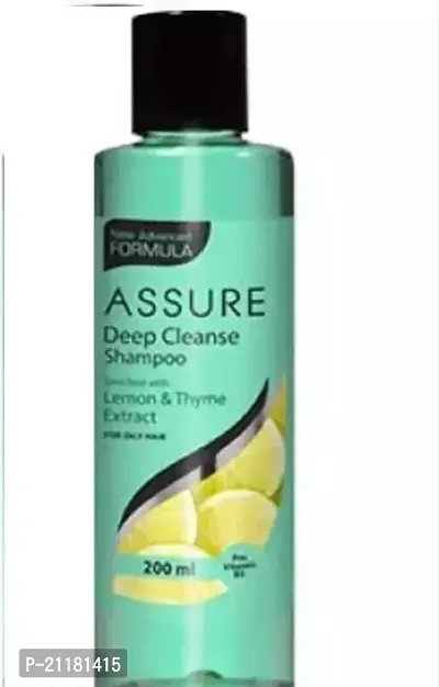 Assure Deep Cleanse Shampoo Enriched With Lemon And Thyme Extract Pack Of 1