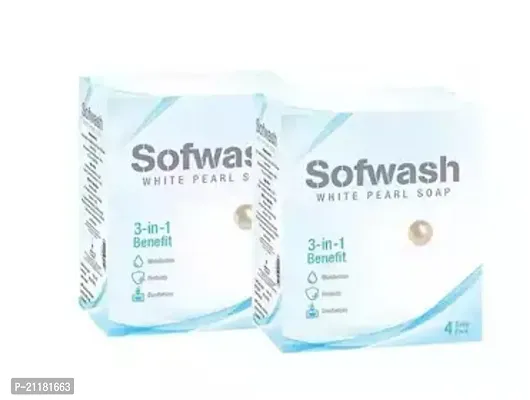 White Pearl Soap Softwash Pack Of 2