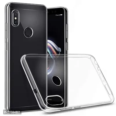 MobiCraft Zone Shockproof Crystal Clear Transparent Back Cover for Redmi Note 6 Pro-thumb2