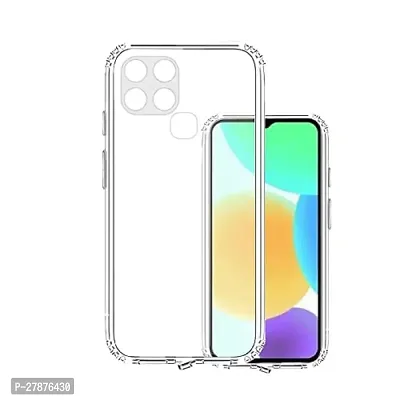 MobiCraft Zone Shockproof Crystal Clear Transparent Back Cover for Infinix Smart 6