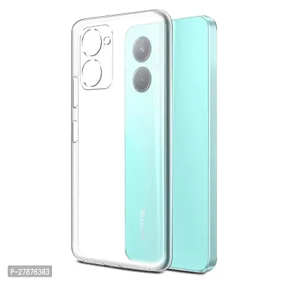 MobiCraft Zone Shockproof Crystal Clear Transparent Back Cover for Realme C33 2023-thumb0