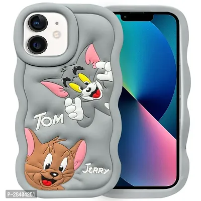 Stylish Grey Rubber Back Cover Iphone 11-thumb0
