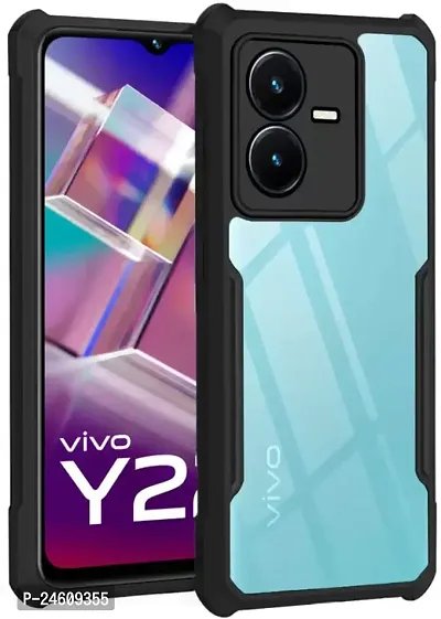 New Shock Proof Eagle Back Cover For Vivo Y22 - Black-thumb0