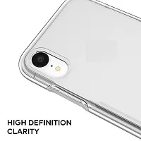 MobiCraft Zone Shockproof Crystal Clear Transparent Back Cover for iPhone XR-thumb1