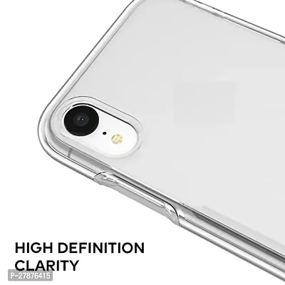 MobiCraft Zone Shockproof Crystal Clear Transparent Back Cover for iPhone XR-thumb2