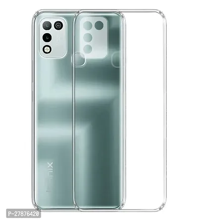 MobiCraft Zone Shockproof Crystal Clear Transparent Back Cover for Infinix Hot 10 Play-thumb0