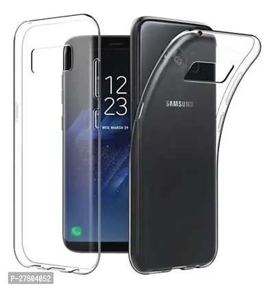 MobiCraft Zone Shockproof Crystal Clear Transparent Back Cover for Samsung S8