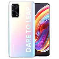 MobiCraft Zone Shockproof Crystal Clear Transparent Back Cover for Realme X7 Pro-thumb1