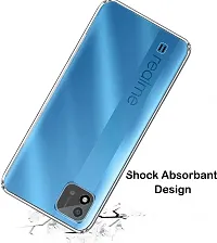 MobiCraft Zone Shockproof Crystal Clear Transparent Back Cover for Realme C11-thumb3