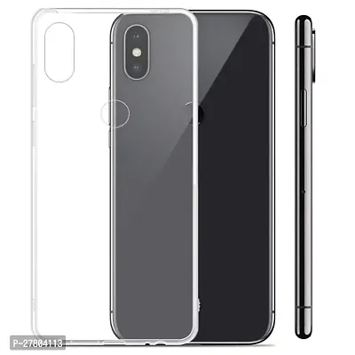 MobiCraft Zone Shockproof Crystal Clear Transparent Back Cover for Redmi Note 5 Pro-thumb3