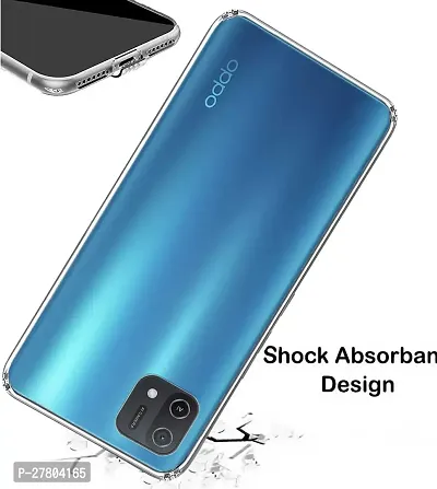 MobiCraft Zone Soft Silicone|Perfect Fitting Hybrid Edge to Edge Side Protection Transparent Back Cover for Oppo A16K-thumb4