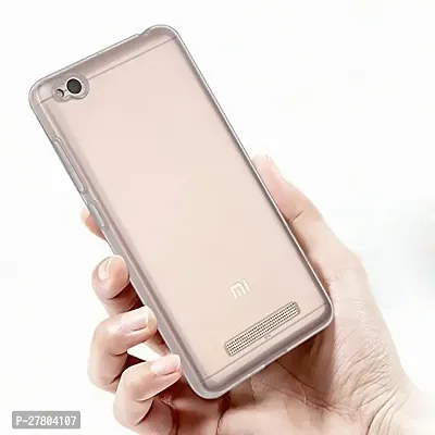 MobiCraft Zone Shockproof Crystal Clear Transparent Back Cover for Redmi 5A-thumb3