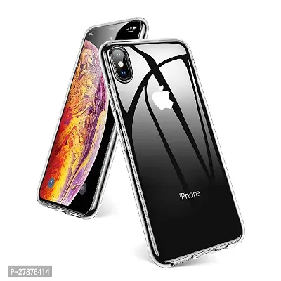 MobiCraft Zone Shockproof Crystal Clear Transparent Back Cover for iPhone X-thumb4