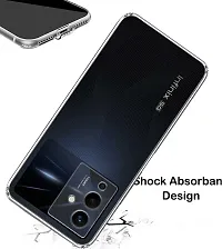 MobiCraft Zone Shockproof Crystal Clear Transparent Back Cover for Infinix Note 12 Pro 5G-thumb3