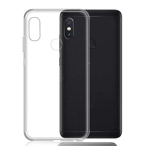 RJ CASE Anti Dust Mobile Cover (Soft & Flexible Back case) Cover for Redmi Note 6 (Transparent, Flexible, Silicon)