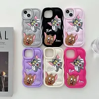 MobiCraft Zone Shock Proof 3D Cute Cartoon Full Protective Case Cover for iPhone 14 Pro - Cream-thumb4