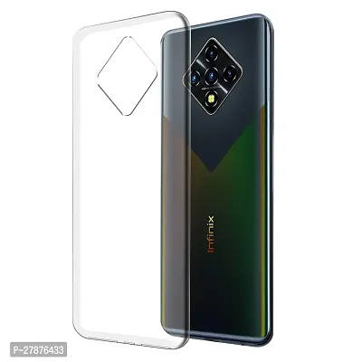 MobiCraft Zone Shockproof Crystal Clear Transparent Back Cover for Infinix Zero 8|Infinix Zero 8i-thumb2