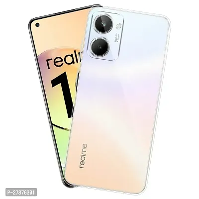 MobiCraft Zone Shockproof Crystal Clear Transparent Back Cover for Realme 10-thumb3