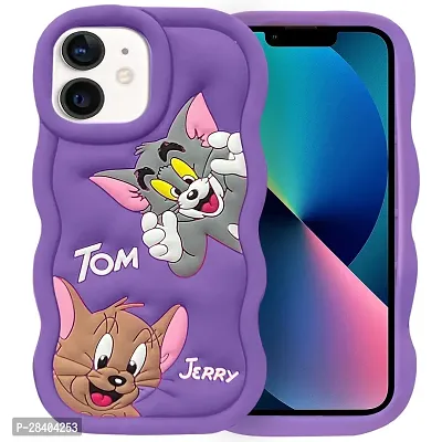 Stylish Purple Rubber Back Cover Iphone 11