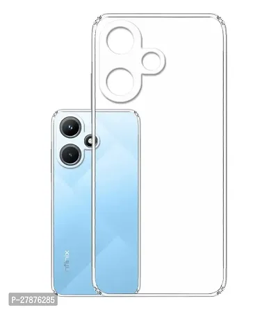 MobiCraft Zone Shockproof Crystal Clear Transparent Back Cover for Infinix Hot 30i-thumb0