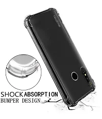 MobiCraft Zone Shockproof Crystal Clear Transparent Back Cover for Realme 3-thumb2