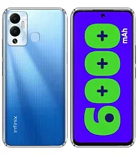 MobiCraft Zone Shockproof Crystal Clear Transparent Back Cover for infinix Hot 12 Play-thumb1