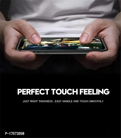 Shockproof Crystal Clear Eagle Back Cover With 360 Protection for Tecno Spark 7 Pro - Black-thumb4