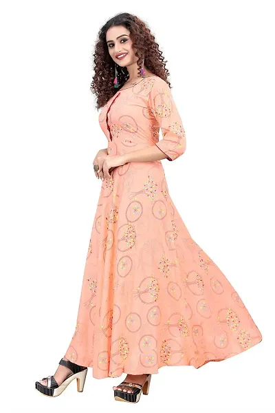 Order Designer Party Wear Fancy Long Umbrella Flair Kurti Online From  Pehnawa4You