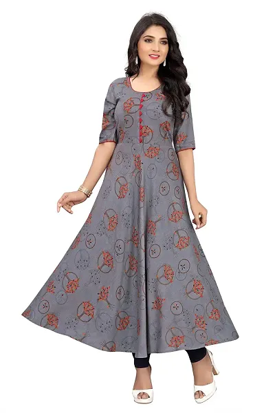 SIMRAN BY REEWAZ RAYON IMPORTED FANCY FLAIRED UMBRELLA KURTI - Reewaz  International | Wholesaler & Exporter of indian ethnic wear catalogs.