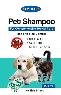 Famekart Flea and Tick Lavander Dog Shampoo  (200 ml)-thumb2