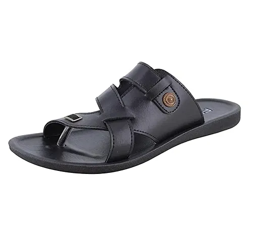 Stylish PU Sliders For Men