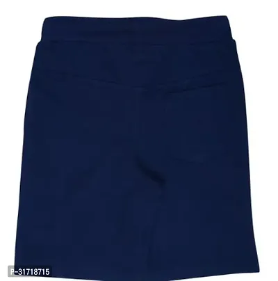 Elegant Blue Cotton Printed Shorts For Boys-thumb2