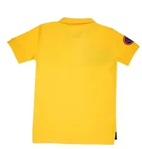 Stylish Yellow Cotton T-Shirt For Kids-thumb1