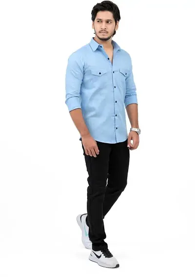 Best Selling Cotton Long Sleeves Casual Shirt 