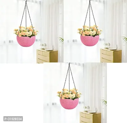 Plastic Hanging Flower Pot Pack of 3