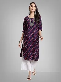 Stylish Blue Crepe Kurta Bottom Set For Women-thumb1