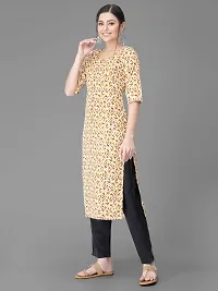 Elegant Crepe Printed Kurta with Pant Set For Women-thumb3