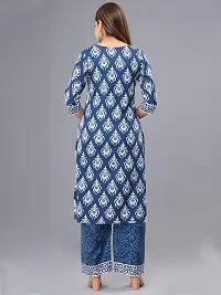 Stylish Printed Straight Kurta With Palazzo And Dupatta Set For Women-thumb3