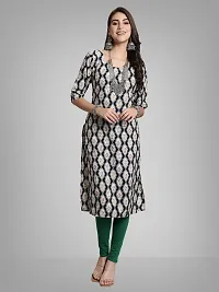 Stylish Black Crepe Kurta Bottom Set For Women-thumb1