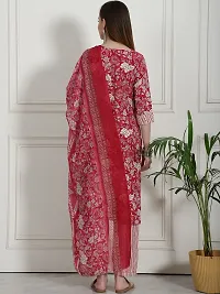 Fancy Cotton Blend Kurta Bottom And Dupatta Set For Women-thumb2